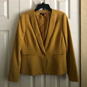 Mustard Yellow Blazer